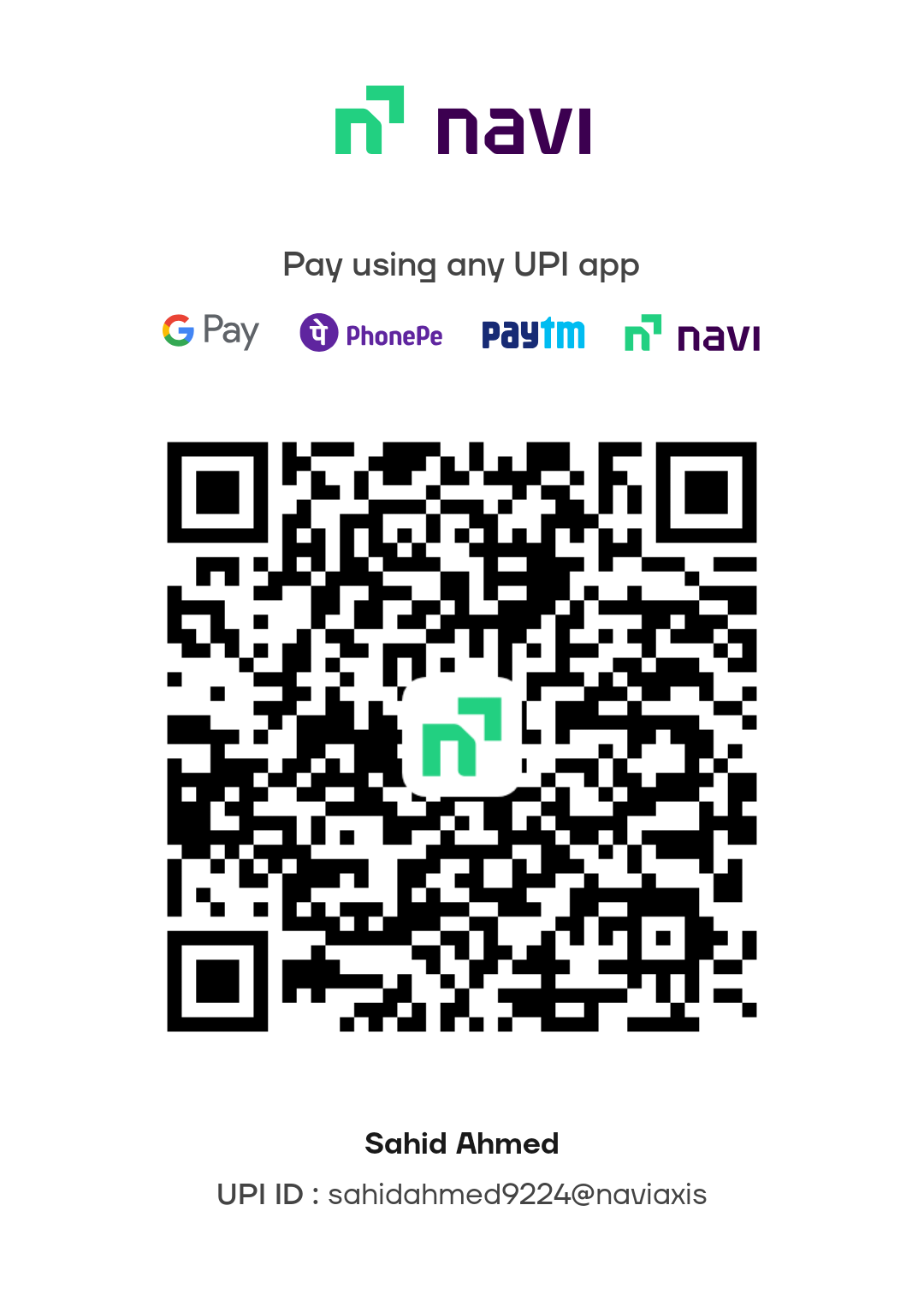 Donation QR Code